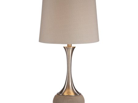 Niah Brushed Nickel Lamp on Sale