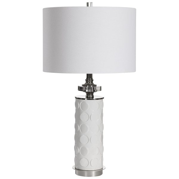 Calia White Table Lamp on Sale