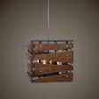 Augie 4 Light Industrial Pendant Online now