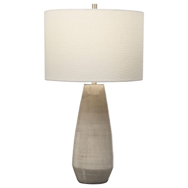 Volterra Taupe-Gray Table Lamp Fashion