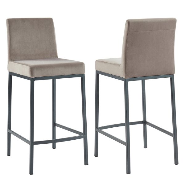 Diego-26  Counter Stool-Grey Grey Leg Cheap