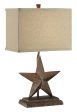 Star Table Lamp, Set of 2 For Sale