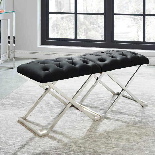 Aldo-Single Bench-Black Silver Online Hot Sale