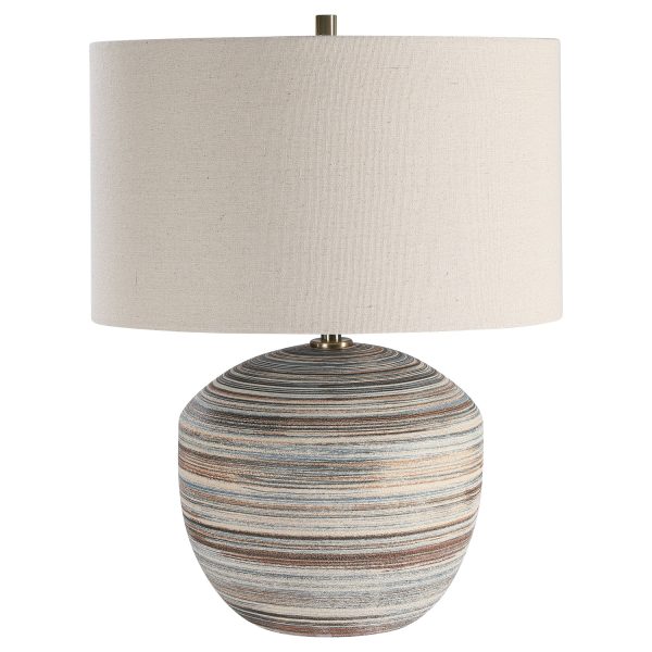 Prospect Striped Accent Lamp Hot on Sale