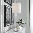 Aurelia Steel Buffet Lamp For Cheap