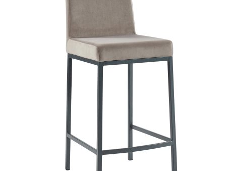 Diego-26  Counter Stool-Grey Grey Leg Cheap