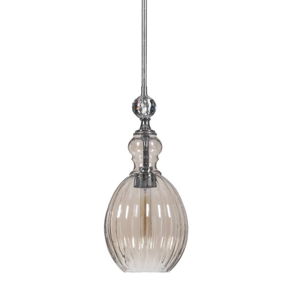 GiGi 1 Light Glass Mini Pendant For Discount