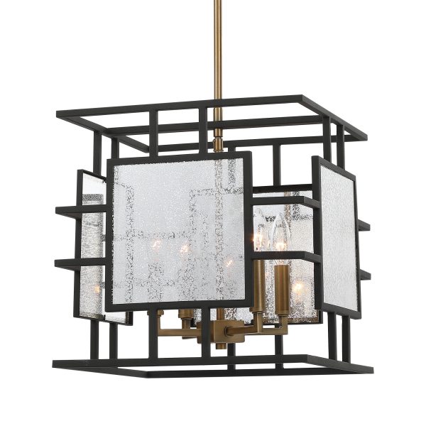 Holmes 4 Light Geometric Pendant For Discount