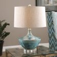 Chasida Blue Ceramic Lamp Discount