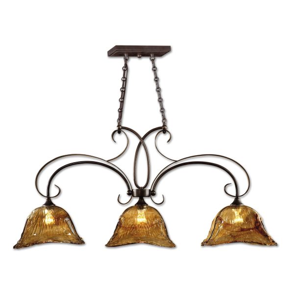 Vetraio 3 Lt Bronze Kitchen Island Light Online Sale