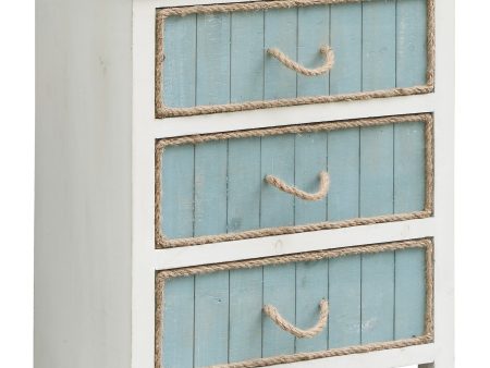 3 Drawer Rope Accent Chest Supply