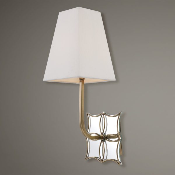 Theodora Brass 1 Light Sconce Online now