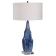 Everard Blue Table Lamp Hot on Sale