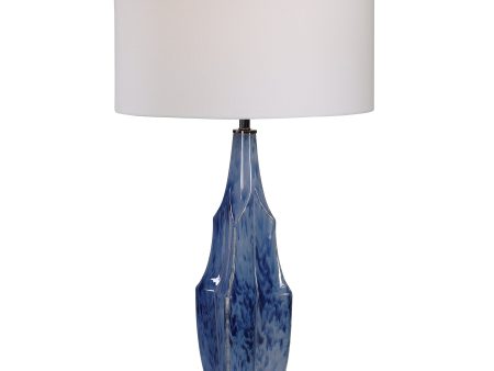 Everard Blue Table Lamp Hot on Sale