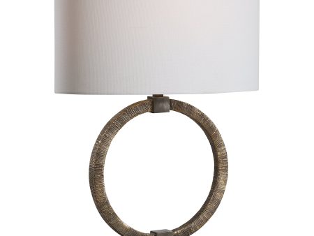 Relic Aged Gold Table Lamp Sale