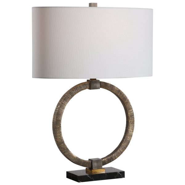 Relic Aged Gold Table Lamp Sale