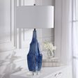 Everard Blue Table Lamp Hot on Sale