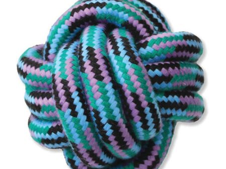 Mammoth Pet Products Braidys Rope Monkey Fist Ball Dog Toy Assorted, 1 Each MD, 3.5 in by San Francisco Bay Brand Fashion