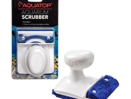 Aquatop Glass Aquarium Hand Held Scrubber Padded 1 Each by Aquatop For Cheap